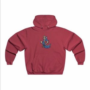 Fishing Men’s Alaska Nublend Colored Hoodie Sweatshirt